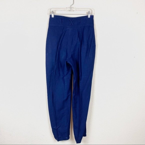 Gitano Vintage Navy Blue High Waisted Pants - Picture 7 of 11